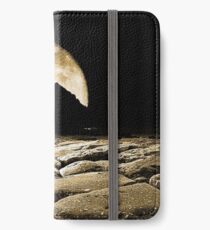 By the light of the Sepia moon. iPhone Wallet/Case/Skin