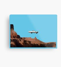 THELMA AND LOUISE CAR Metal Print