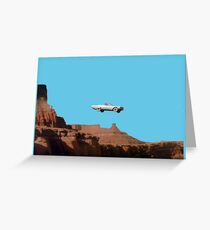 THELMA AND LOUISE CAR Greeting Card