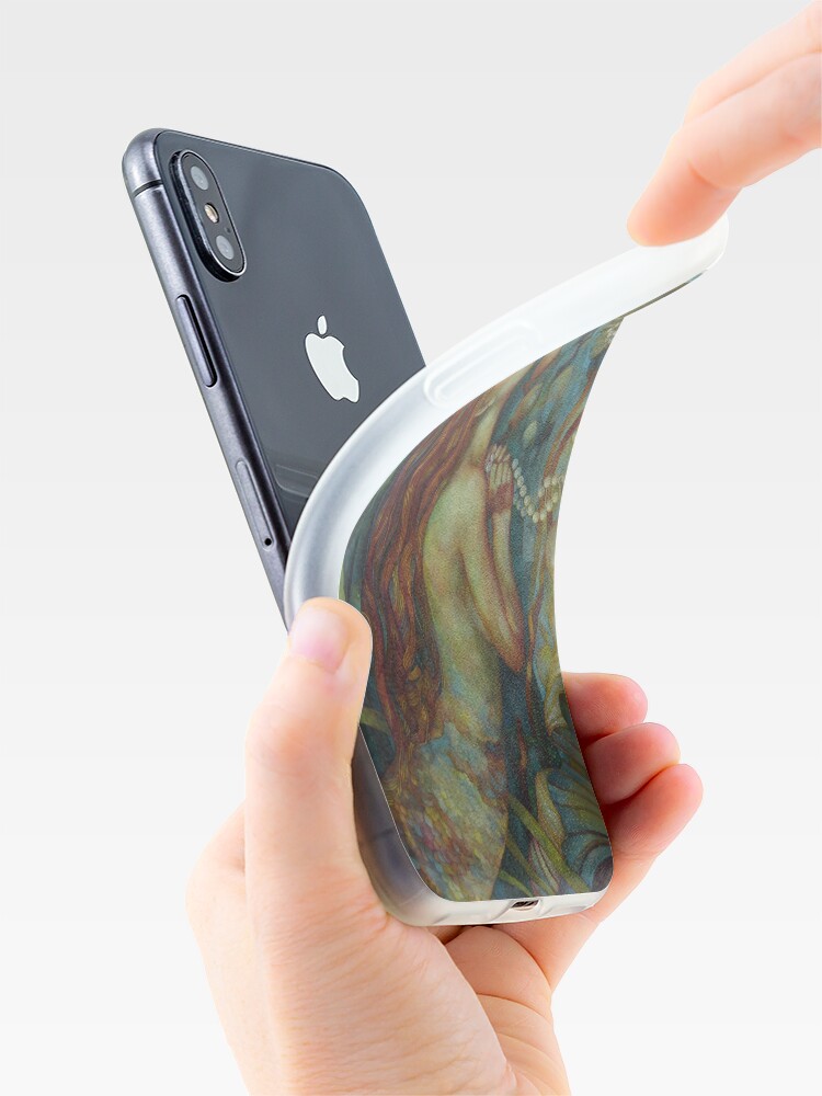 Alternate view of necklace of pearls iPhone Case & Cover