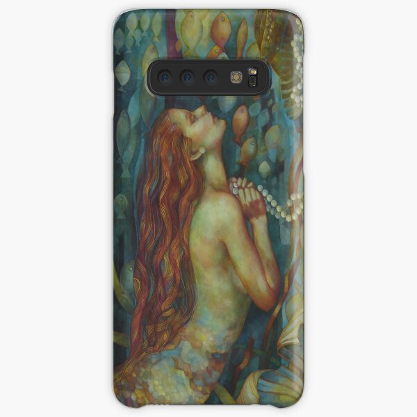 necklace of pearls Samsung Galaxy Snap Case