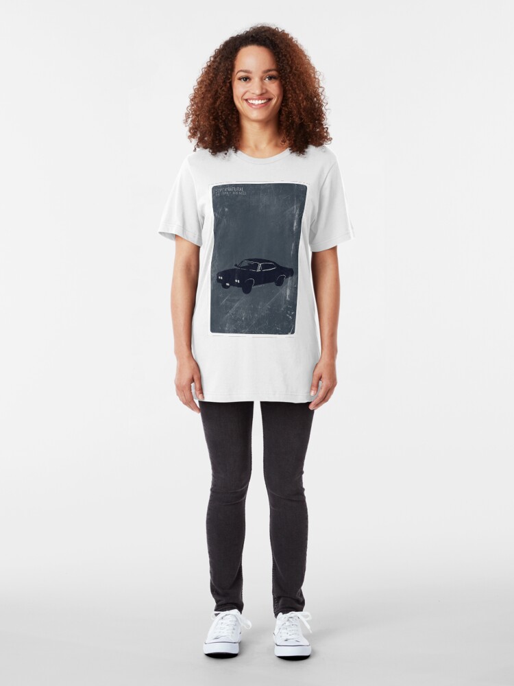 Alternate view of Supernatural Minimalist Slim Fit T-Shirt