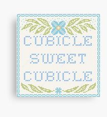 Cubicle Sweet Cubicle Canvas Print