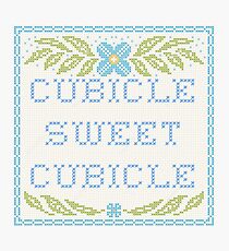 Cubicle Sweet Cubicle Photographic Print