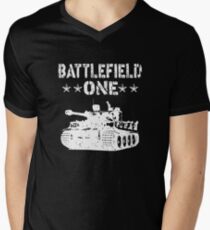 Battlefield one Tanks Men's V-Neck T-Shirt