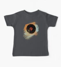 Vinyl Record Retro T-Shirt - Vinyl Records New Grunge Design Baby Tee