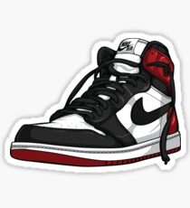 Air Jordan Sneakers Stickers | Redbubble