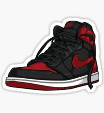Air Jordan 1 “BRED” Sticker