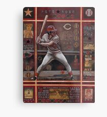 Lámina metálica Pete Rose