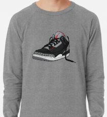 Air Jordan 3 (III) “BLACK & CEMENT” Lightweight Sweatshirt