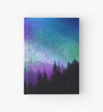 Aurora Borealis Night Sky Hardcover Journal