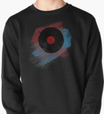 Vinyl Record - Modern Vinyl Records Grunge Design - Tshirt and more Pullover