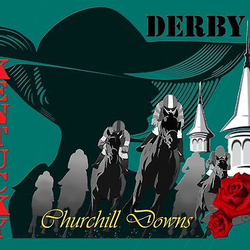 Churchill Downs, Kentucky, Louisville, Horserace Pullover Hoodie