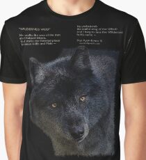 "Wilderness Wolf" Graphic T-Shirt