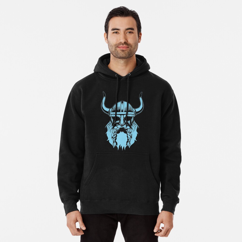 Espíritu vikingo Sudadera con capucha