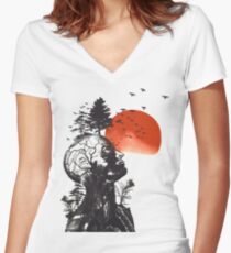 Alan's Hangover Women's Fitted V-Neck T-Shirt