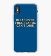 Clear eyes, full hearts, can't lose iPhone Case