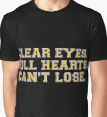 Clear eyes, full hearts, can't lose Graphic T-Shirt