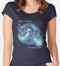 Ryuu ga waga teki wo kurau! Women's Fitted Scoop T-Shirt