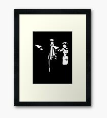 Psycho Fiction Framed Print