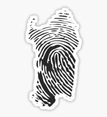 Sardinian fingerprint - Sardegna impronta Sticker