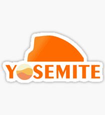 Yosemite National Park. Sticker