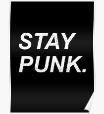Stay Punk. Poster