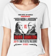 Burr vs Hamilton History Women's Relaxed Fit T-Shirt