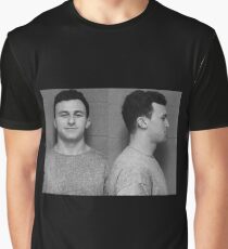 Manziel Mugshot Graphic T-Shirt