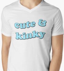 Cute Men's V-Neck T-Shirt