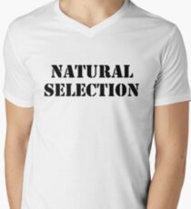 NATURAL SELECTION Men's V-Neck T-Shirt