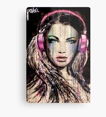 DJ Metal Print