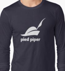 Pied Piper 3.0 Logo - Silicon Valley - New Logo - Season 3 Long Sleeve T-Shirt