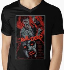 evil dead art #1 Men's V-Neck T-Shirt