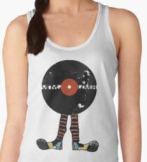 Funny Vinyl Records Lover - Grunge Vinyl Record Women's Tank Top
