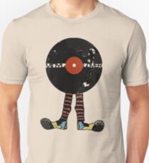 Funny Vinyl Records Lover - Grunge Vinyl Record Unisex T-Shirt