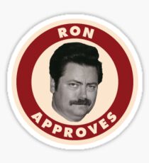 Ron Approves Sticker
