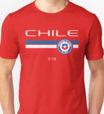 Fußball - Chile (Home Red) Slim Fit T-Shirt