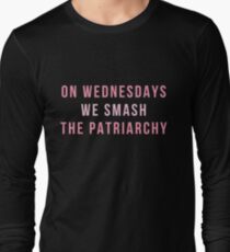 Camiseta de manga larga Los miércoles destruimos el patriarcado