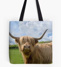 Highland cow Tote Bag