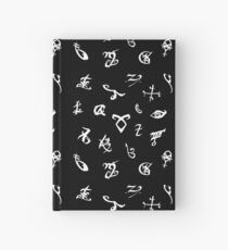 Shadowhunters runes (black and white) 2 Hardcover Journal