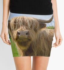 Highland cow Mini Skirt
