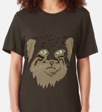 Pallas Cat (Manul) Slim Fit T-Shirt