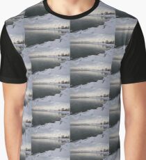 Cold, Gray and Transparent Graphic T-Shirt