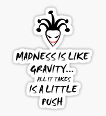 Gravity (BLACK) Sticker