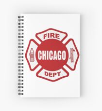 Chicago Fire Spiral Notebook