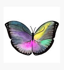 Space Butterfly Photographic Print