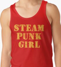 Steampunk Girl T Shirt Tank Top
