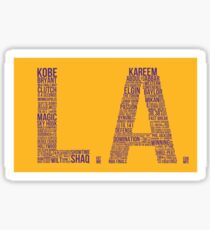 L.A Sticker