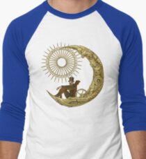 Moon Travel Men's Baseball ¾ T-Shirt
